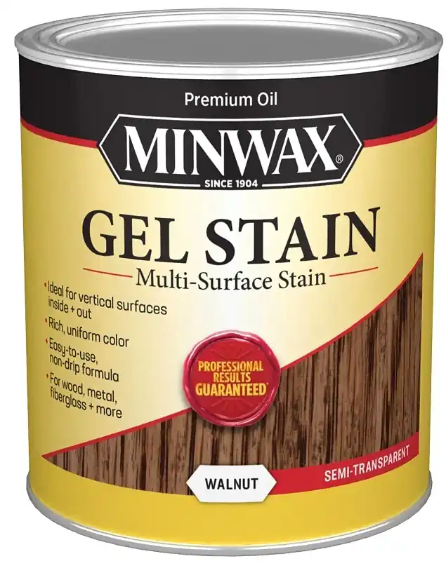 Walnut Gel Wood Stain, Qt.