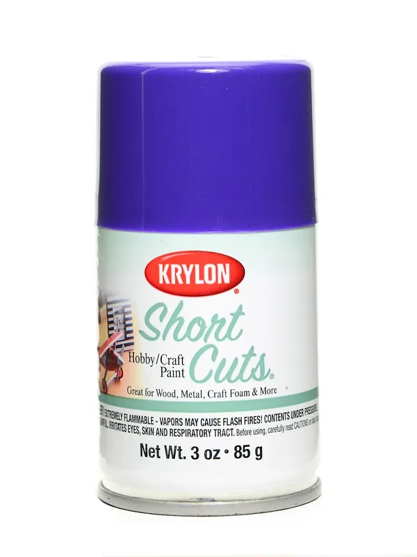 Short Cuts 3 Oz. High-gloss Enamel Spray Paint, Iris - Scs-074