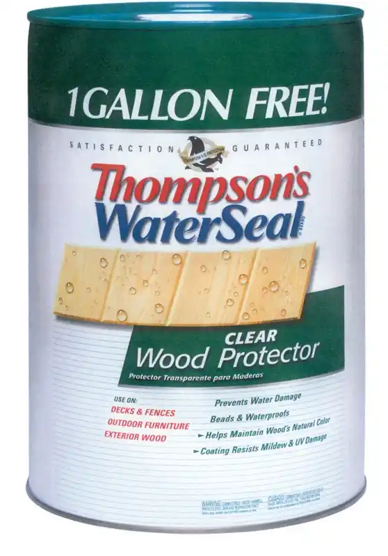 Clear Oil-based Waterproofer Wood Protector 6 Gallon Container