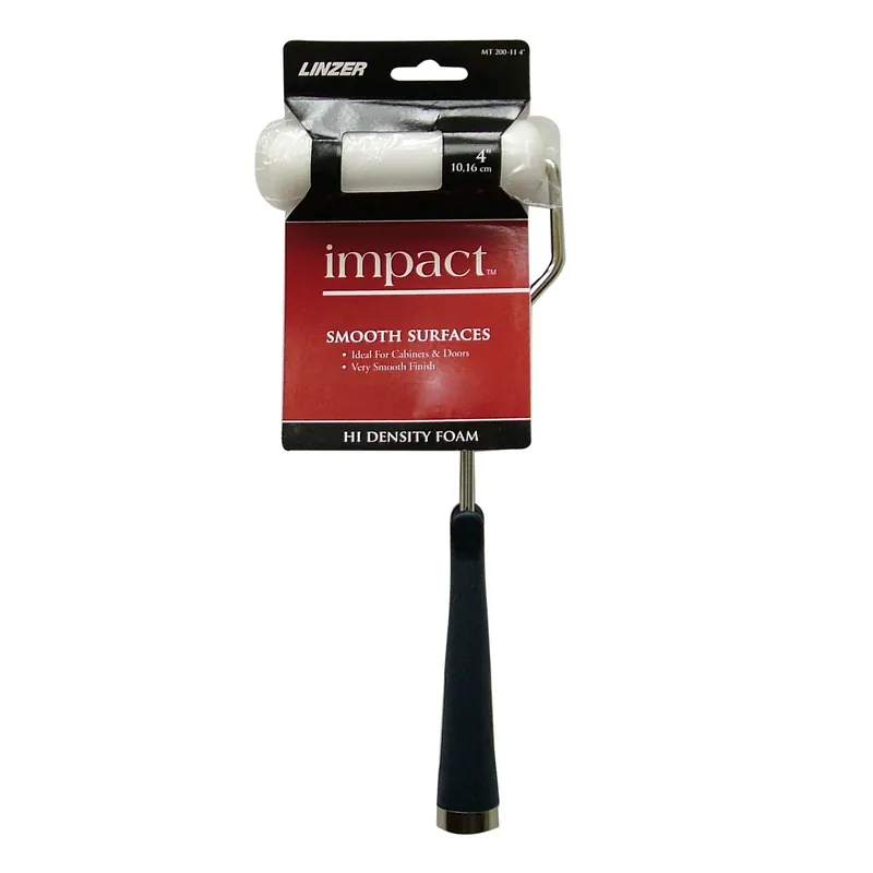 Impact 4 In. X 11 In. Mini Foam Roller Cover & Frame For Smooth Finishes