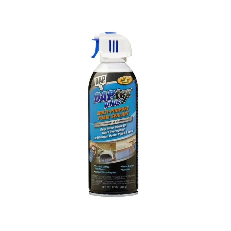 Daptex Plus 12 Oz. White Latex Foam Sealant For Windows And Doors