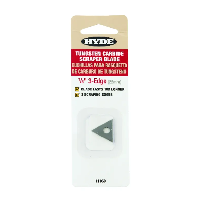 Maxxgrip Pro 7/8 In. Tungsten Carbide Triple-edge Scraper Blade Replacement