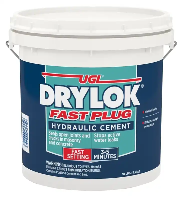 Fast Plug Hydraulic Cement, 10 Lb.
