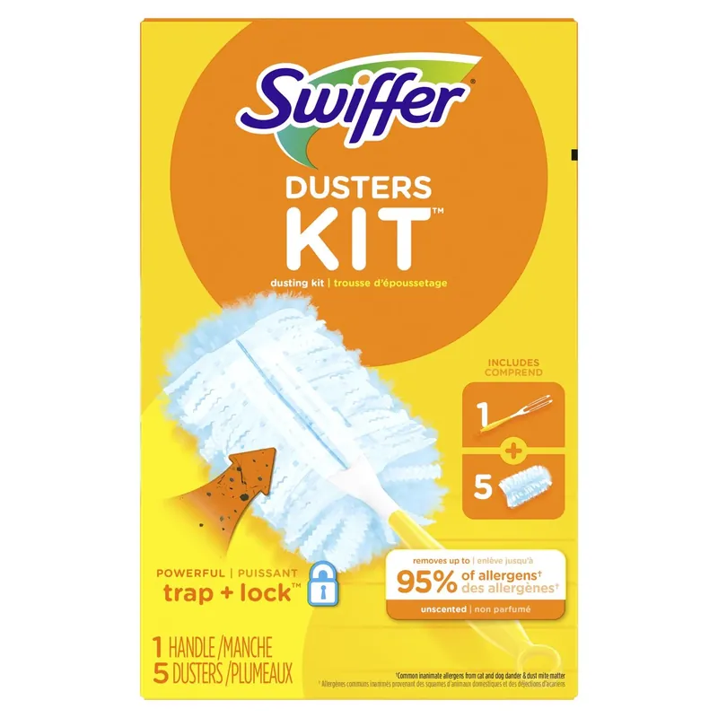 Swiffer Duster Microfiber Duster Kit 2.38 In. W X 6 In. L 5 Pk