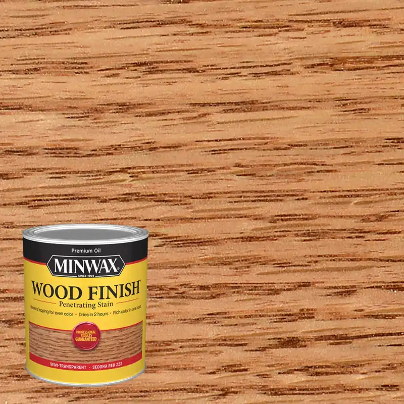 Sedona Red Wood Finish, Qt.