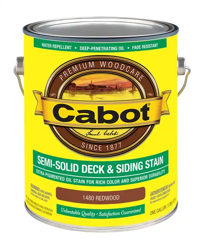 Semi-solid Tintable Redwood Oil-based Natural Oil/waterborne Hybrid Deck And Siding Stain 1 Gallon