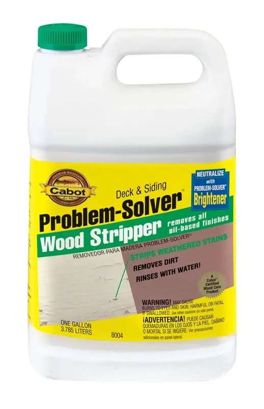 Problem-solver Wood Stripper 1 Gallon For Effective Wood Restoration