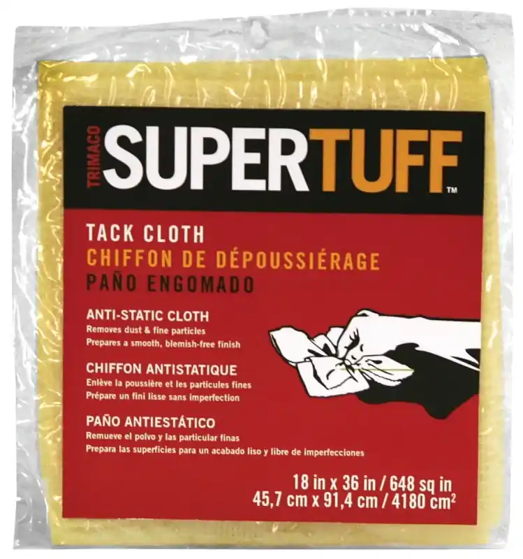 SuperTuff 36 In. W X 18 In. L White Cotton Tack Cloth
