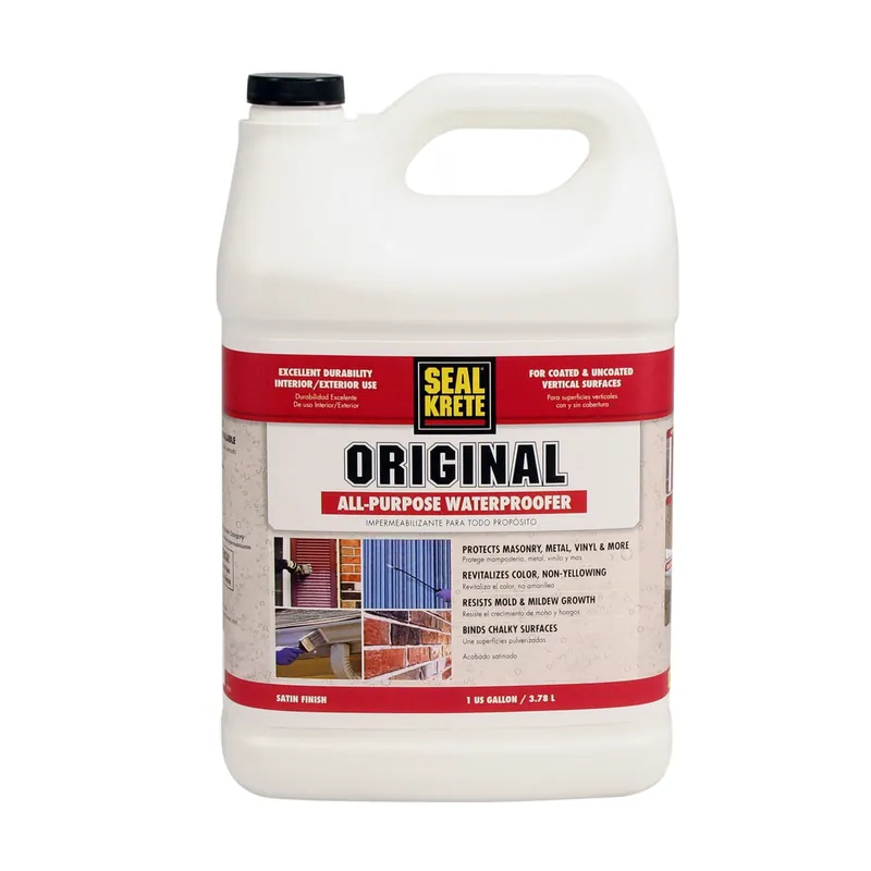 Waterproofing Sealer, Acrylic, 1-Gallon