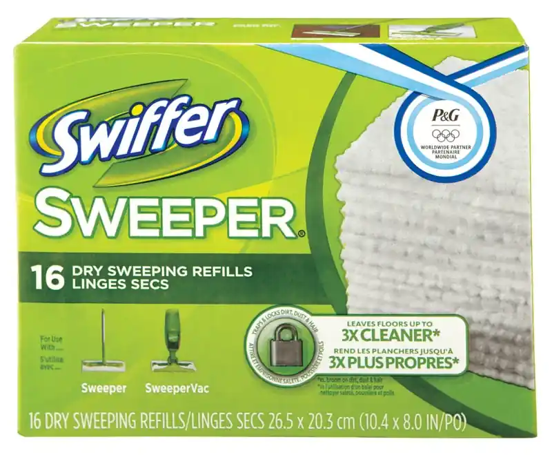 Swiffer Sweeper 5.4 In. Dry Microfiber Dust Mop Refill 16 Pk