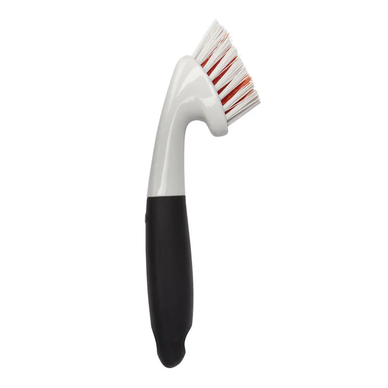 Good Grips 10 In. Tile And Grout Brush With Non-slip Handle And Tough Bristles