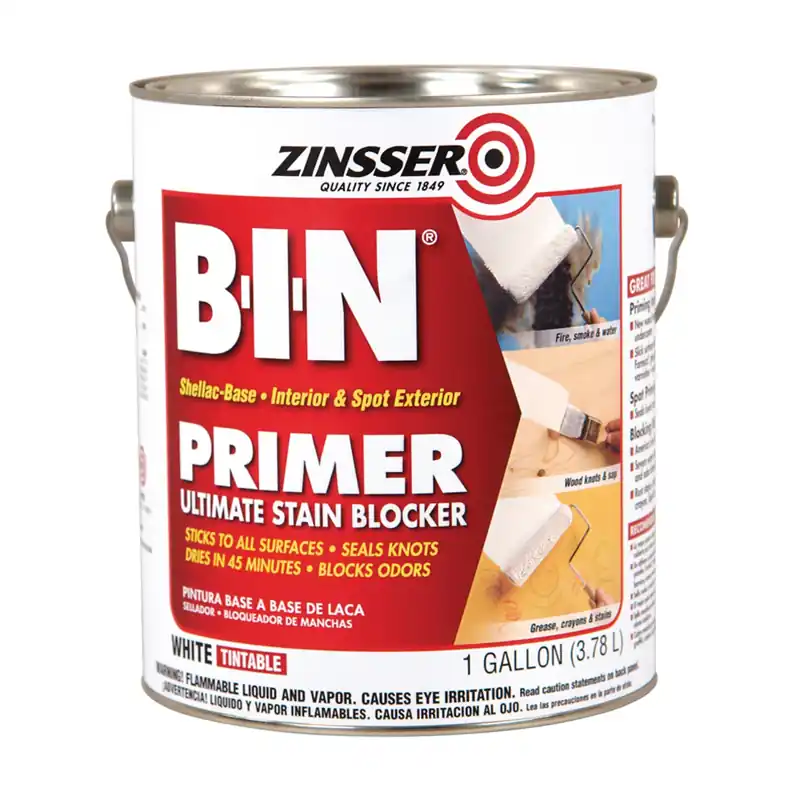 B.I.N. Primer Sealer, White, 1-Gallon