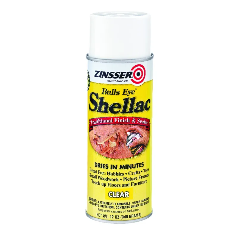 Bulls Eye 12-oz. Aerosol Clear Shellac Sealer & Finish