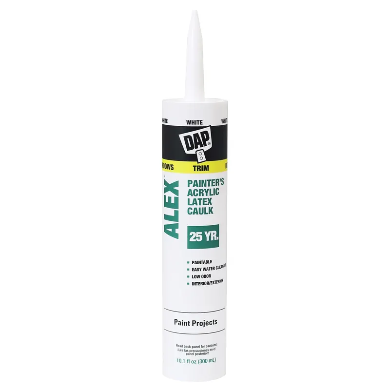 DAP Alex Painter White Acrylic Latex Painter‘s Caulk 10.1 Oz