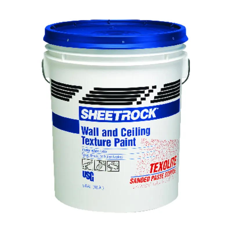 Sheetrock White Wall And Ceiling Texture Paint 5 Gallon Pail - Model 545601
