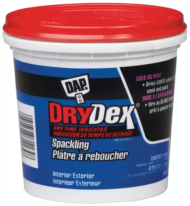 Drydex Spackling Compound 946 Milliliters For Interior And Exterior Use