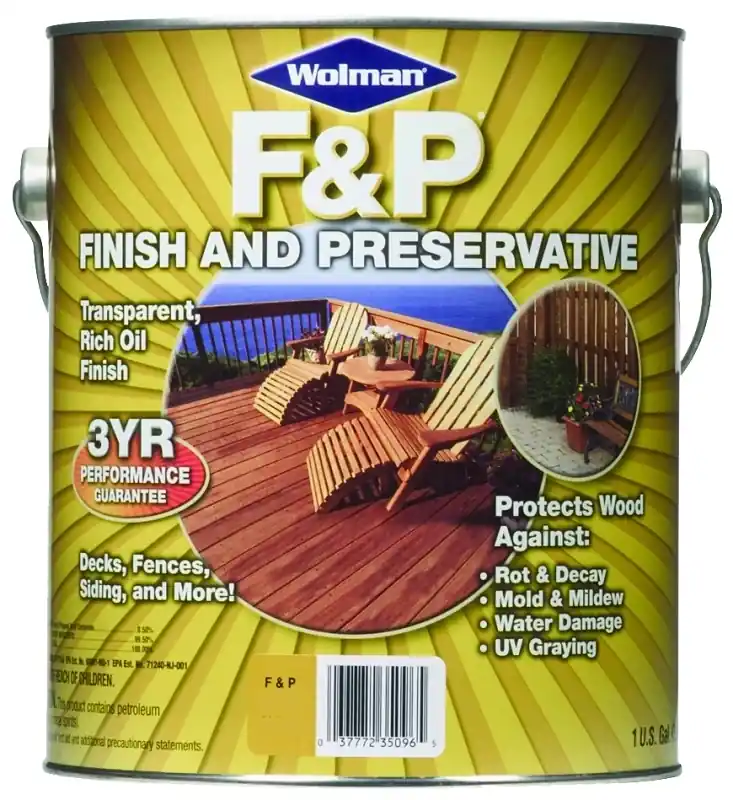 Premium Wood Finish & Preservative, Natural Tone, 1-Gallon