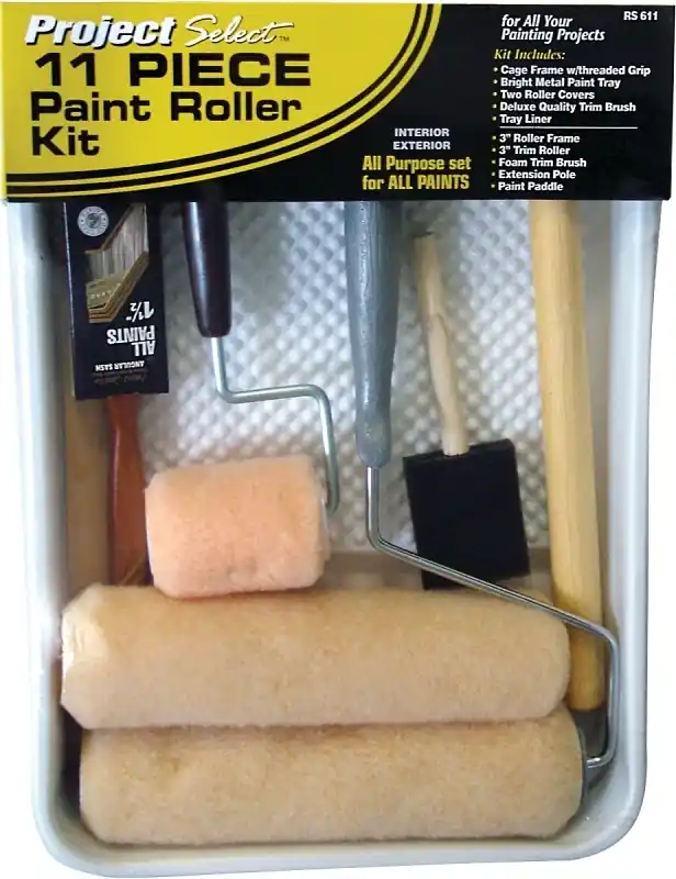 11-Pc. Paint Roller Tray Set