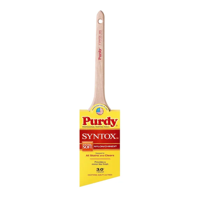Syntox Angular 3 In. Extra Soft Angle Trim Paint Brush - Model 144403630