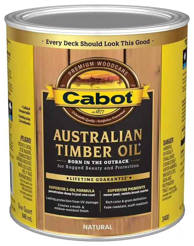 Australian Timber Oil, Natural, 1-Qt.