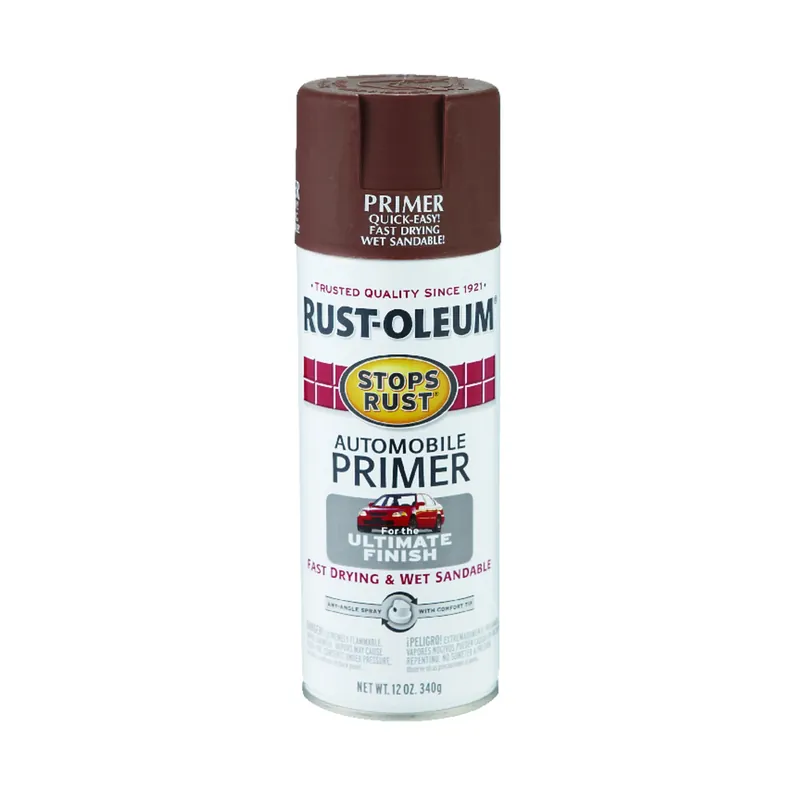 Stops Rust Automotive Primer, Red, 12-oz.