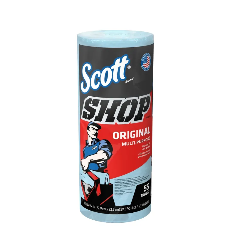 Scott Original Paper Shop Towels 9.4 In. W X 11 In. L 55 Pk
