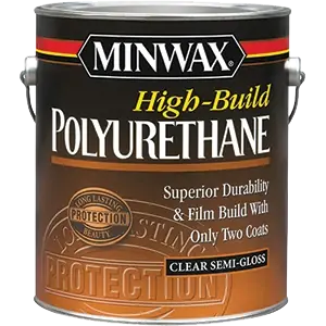 71091 Voc High-build Polyurethane Finish, Semi-gloss, 1 Gallon