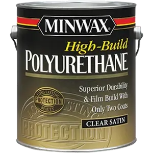 Minwax 71092 High Build Gallon Satin High Build Polyurethane