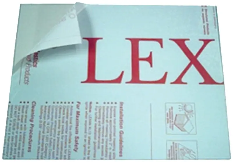 Lexan Polycarbonate Sheet, 32 X 44-In.