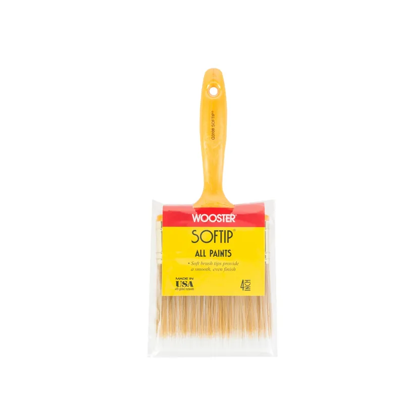 Softip Paint Brush, 4-In.