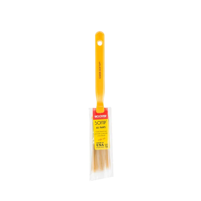Softip Angled Sash Paint Brush, 1-In.