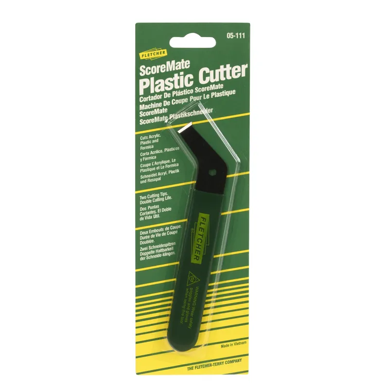 Fletcher-Terry ScoreMate Plastic 4 In. Fixed Blade Cutter Green 1 Pk