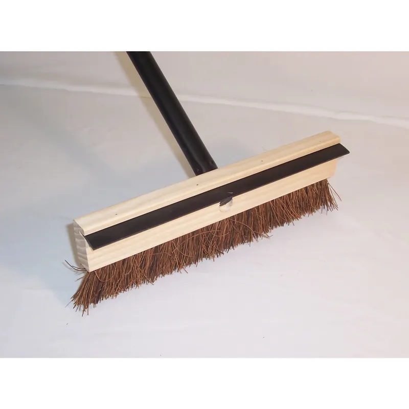 18 In. X 48 In. Driveway Brush With Squeegee For Asphalt Sealers