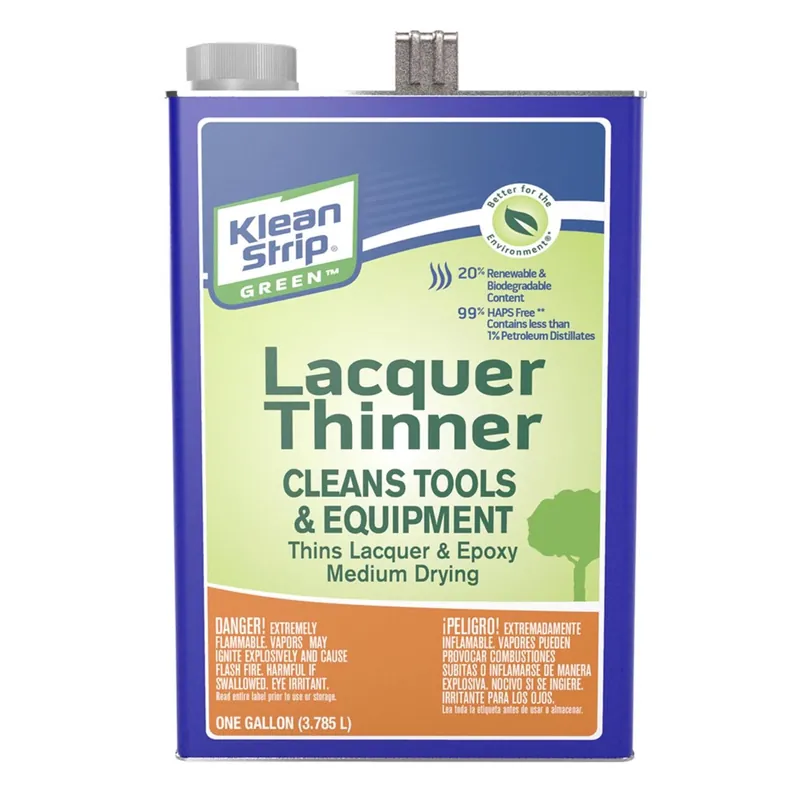 Klean Strip Green Acetone Lacquer Thinner 1 Gal