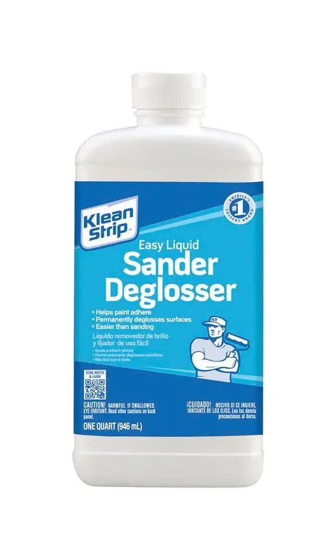 1 Quart Easy Liquid Sander Deglosser Qwn285 For Smooth Finishes