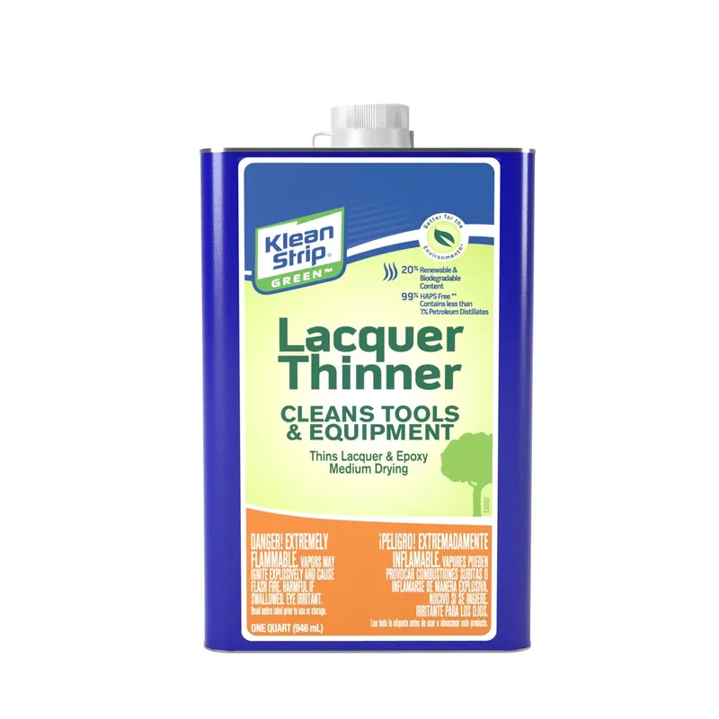 Klean Strip Green Lacquer Thinner 1 Qt