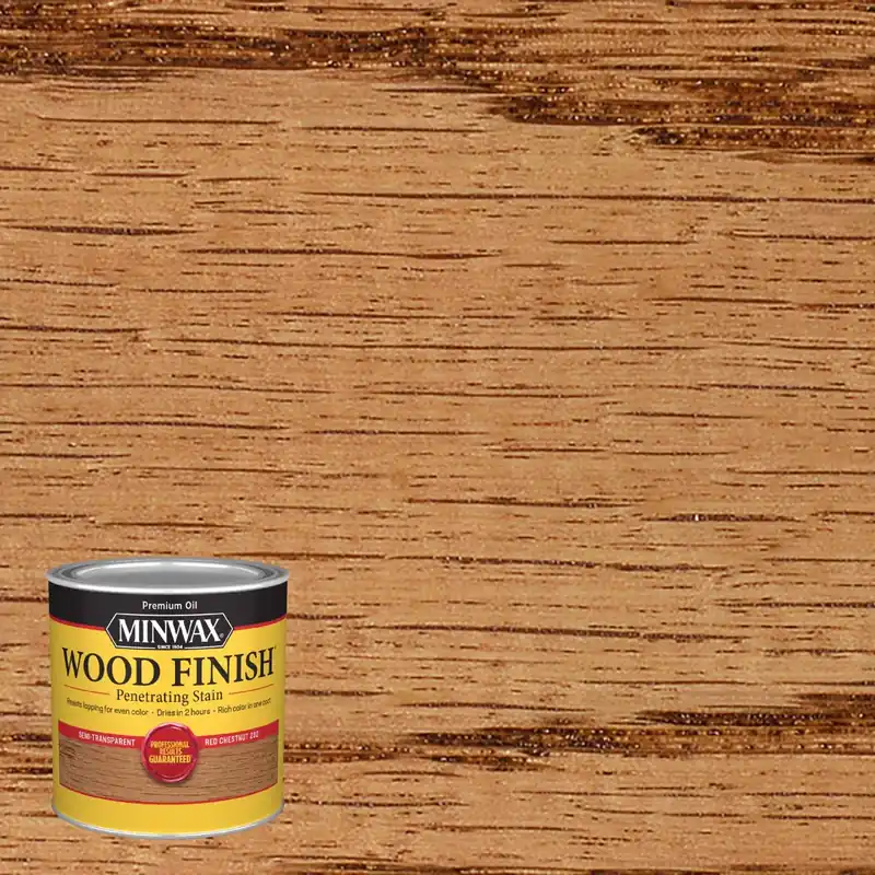Red Chestnut Wood Finish, 1/2 Pt.