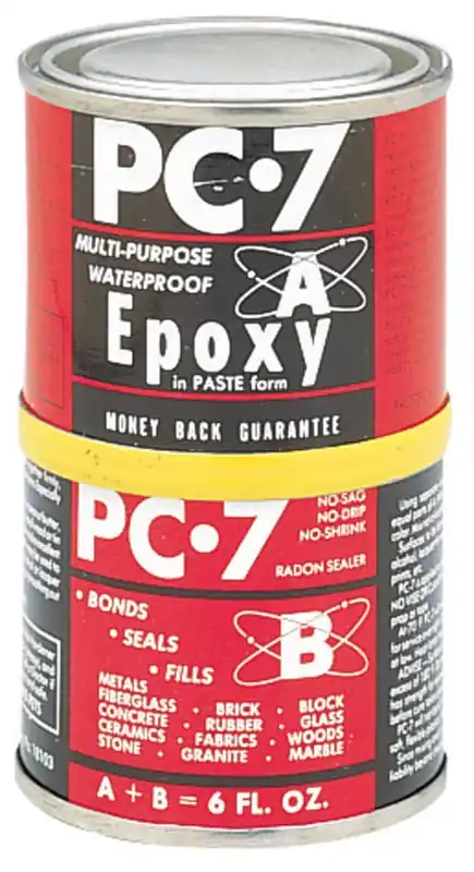 Epoxy Paste, Dark Grey, 1/2-Lb.