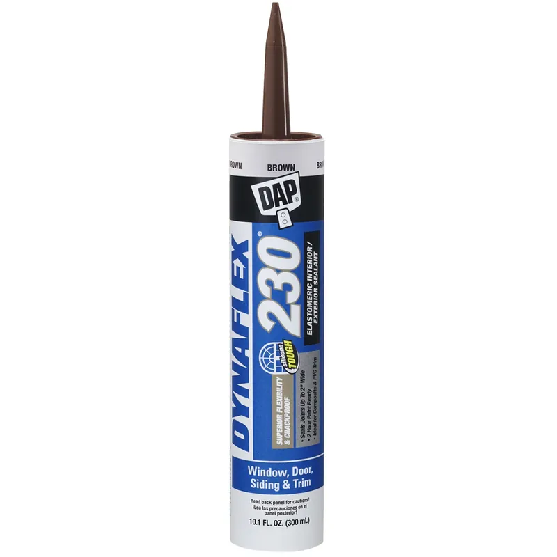 Dynaflex 230 Latex Sealant, Brown, 10.1-oz.