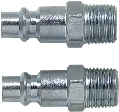 2-Pk. 3/8-In. Industrial Plug 3/8-In. NPT (Male)