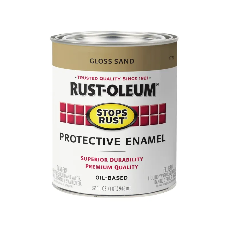 Stops Rust Qt. Gloss Sand Enamel