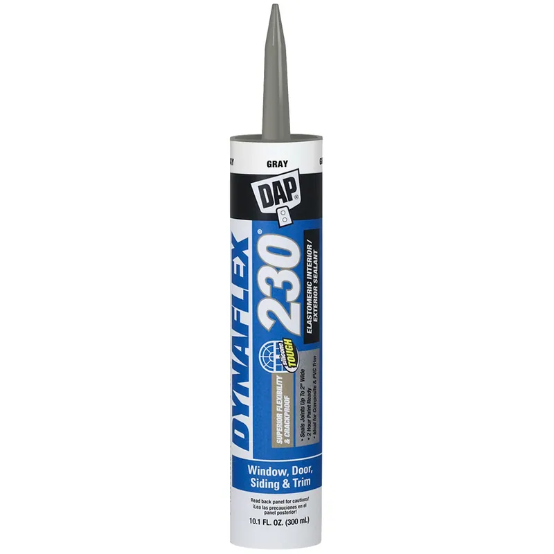 Dynaflex 230 Latex Sealant, Gray, 10.1-oz.