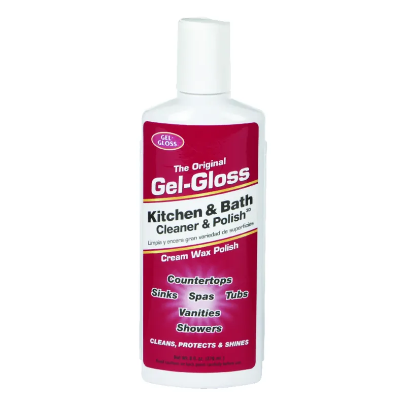 No Scent Kitchen & Bath Cleaner & Polish 8 Oz Cream For Fiberglass & Acrylic
