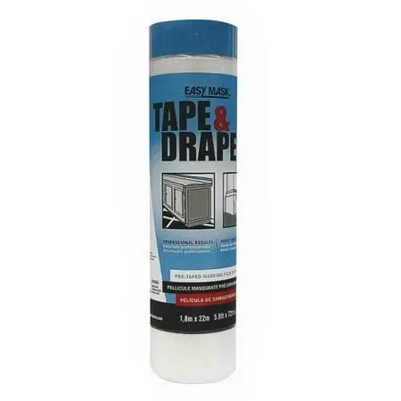 Easy Mask Pre-taped Drop Cloth 72" X 75" Model 94966