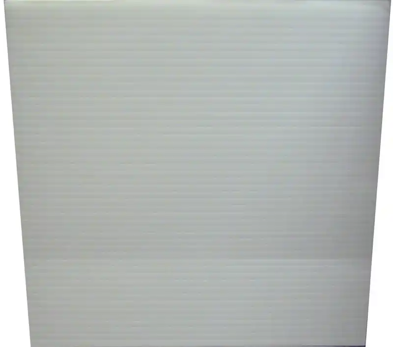 Single Corrugated Plastic Sheet 18 In. W X 24 In. L X .157 In.