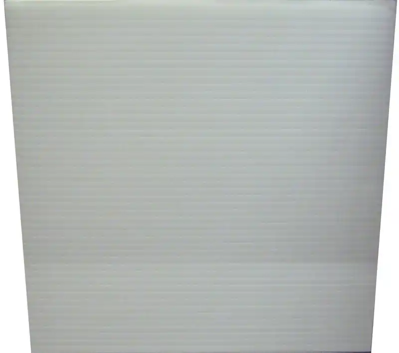Single Corrugated Plastic Sheet 24 In. W X 48 In. L X .157 In. Thickness