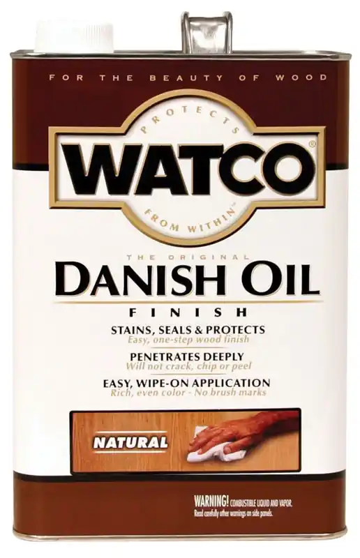 WATCO Transparent Natural Oil-Based Danish Oil 1 Gal