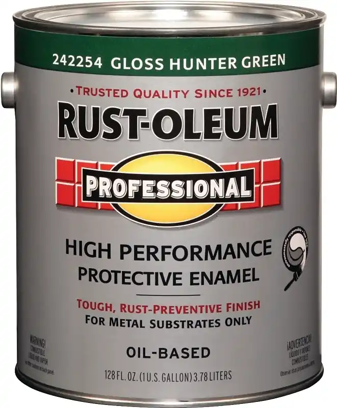Professional Enamel Paint, Hunter Green Gloss, 1-Gallon