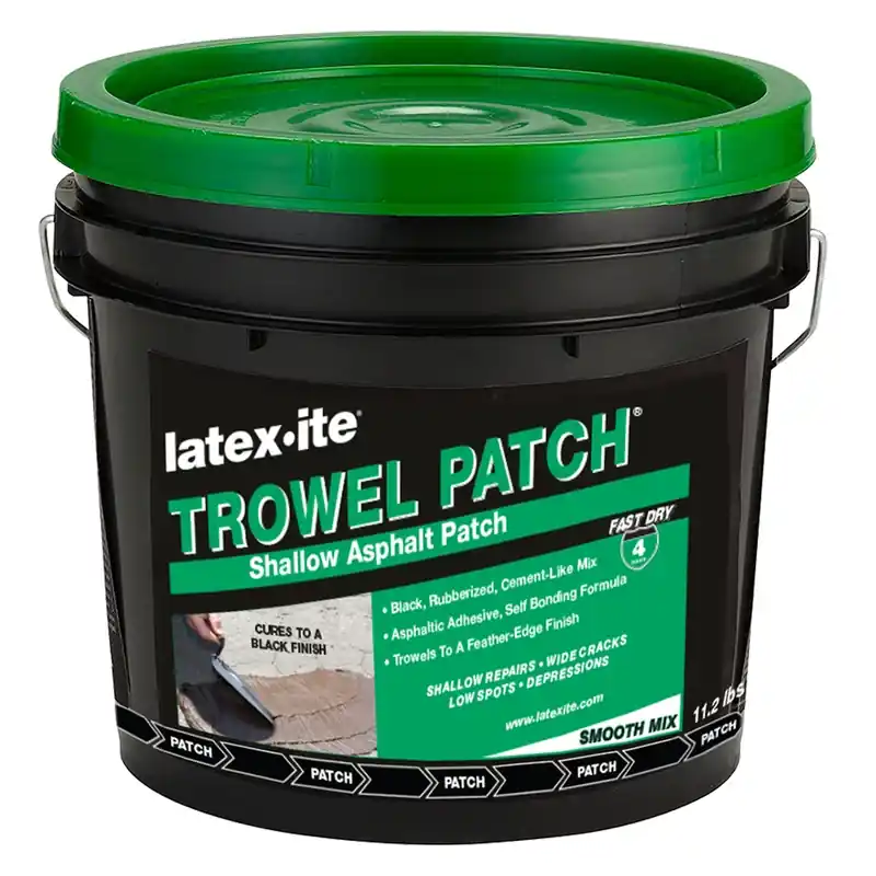 Trowel Patch Black Asphalt Patch 1 Gallon - Uv Resistant, Low Voc