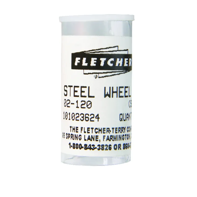 Fletcher-Terry Steel Single Edge Glass Cutting Wheel 1/8 In. L 10 Pc
